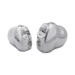 Nambé Pulse Chip & Dip Server Silver