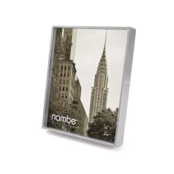 Nambé Wave Business Card Holder Silver