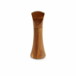 Nambé Contour Pepper Mill Tall Brown