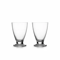 Nambé Skye S/2 Tumbler Short Clear