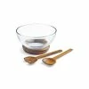 Nambé Nambe Cooper Salad Bowl/Server Brown/clear -Nambé Store unnamed file 220