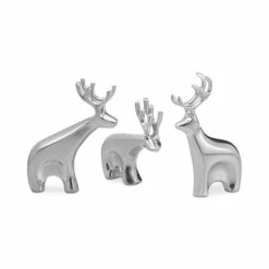 Nambé Mini Dasher 3-Pc. Set Silver And Gold