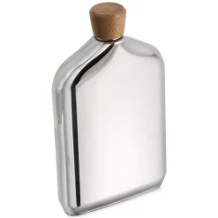 Nambé Vie Flask Silver