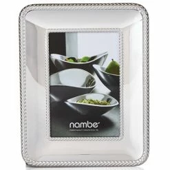 Nambé Nambe Braid 4 X 6 Frame Silver