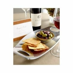 Nambé Nambe 14 Handled Tray Silver -Nambé Store unnamed file 290