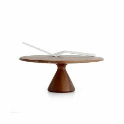 Nambé Nambe Quatro Cake Plate White