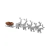 Nambé Mini Reindeer 9-Pc. Set Silver And Gold -Nambé Store unnamed file 3