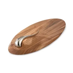 Nambé Twist Bud Vase Metal