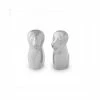 Nambé Nambe Savanna Lion Salt/Pepper Shakers Silver -Nambé Store unnamed file 314