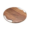 Nambé Nambe Cheese Board With Knife And Spreader Brown -Nambé Store unnamed file 4